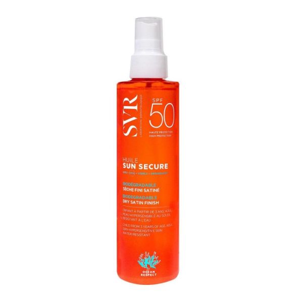 Svr Sun Secure Spf50 Hle Sèche Fl/200Ml
