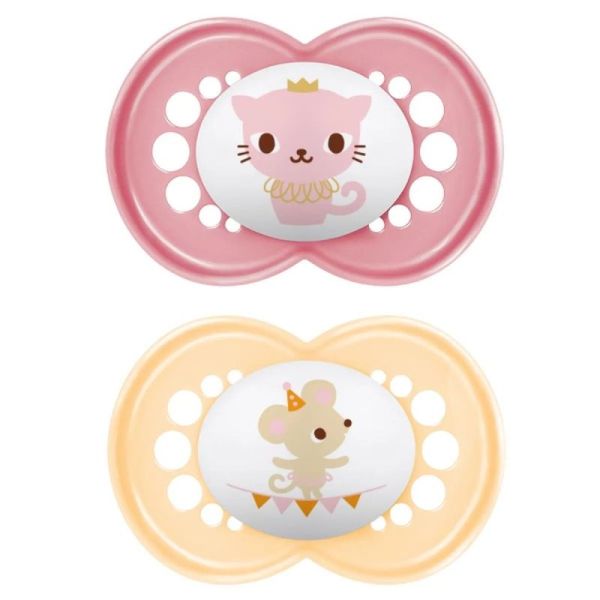 Mam Origin Sucette Silic +18M Animaux B/2