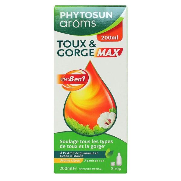 Phytosun Aroms Sp Toux Gorge Max Fl/200Ml