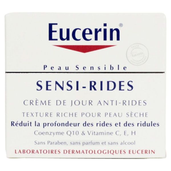 Eucerin Sensi-Rides Cr Soin Jour Ps/Pts 50Ml