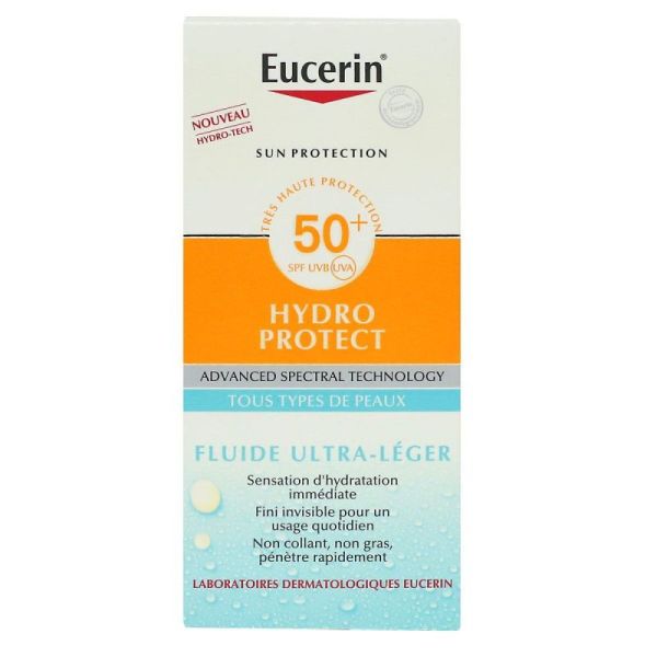 Eucerin Sun Hydro Protect Spf50 Flde Lég 50Ml
