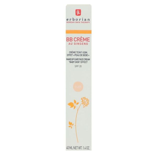 Erborian Bb Creme Cr Ginseng Clair T/40Ml