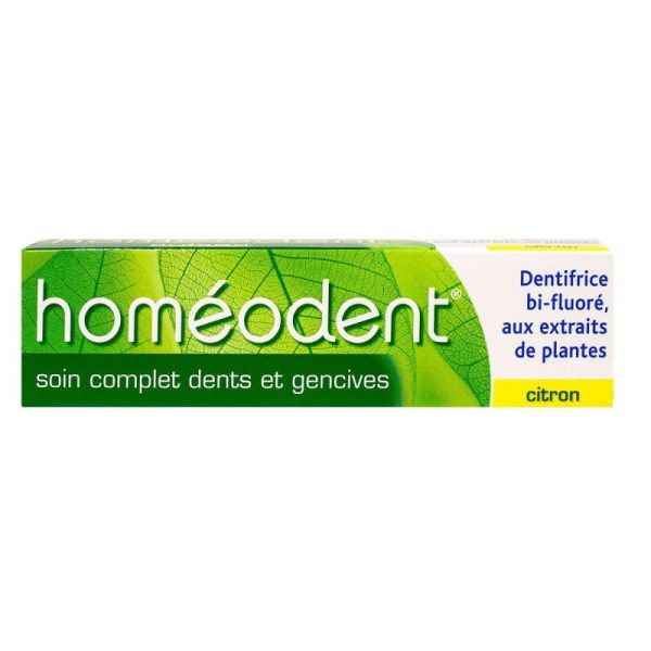 Homeodent Soin Complet Pâte Dtf Citron T/75Ml
