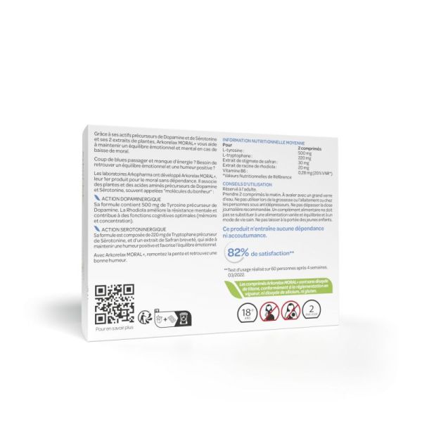 Arkorelax Moral+ Cpr B/60