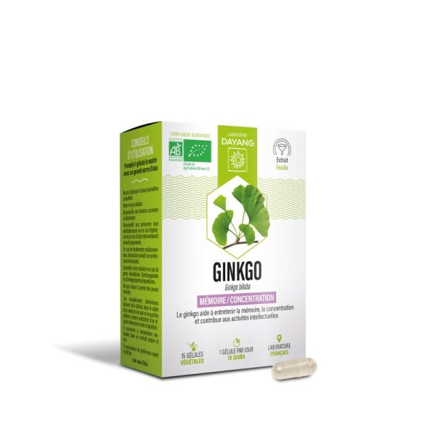 Dayang Phyto Ginkgo Biloba Bio Gél B/15