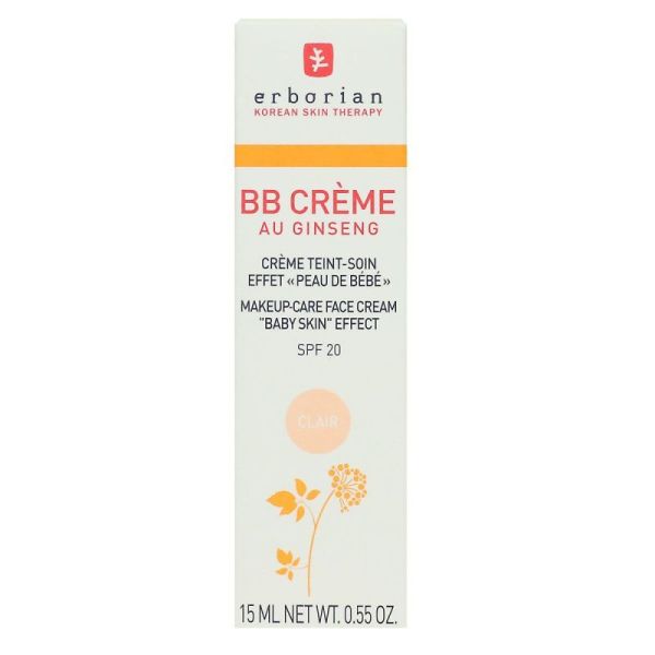 Erborian Bb Creme Cr Ginseng Clair T/15Ml