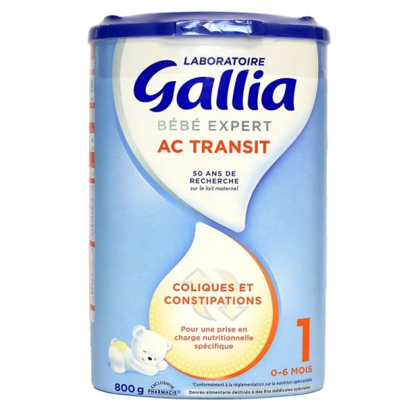 Gallia Bb Exp Ac Transit 1 Lait Pdr B/800G