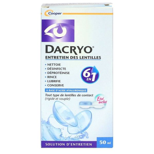 Dacryolens S Lent Entretien Fl/50Ml