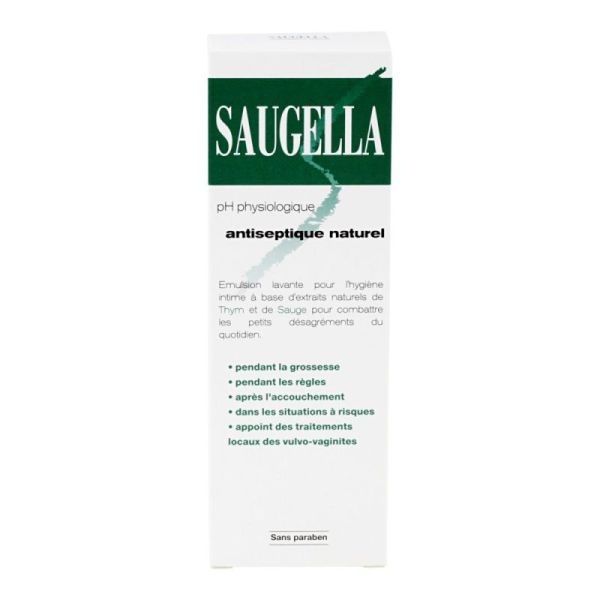 Saugella Antiseptique Emul Hyg Int Fl/250Ml