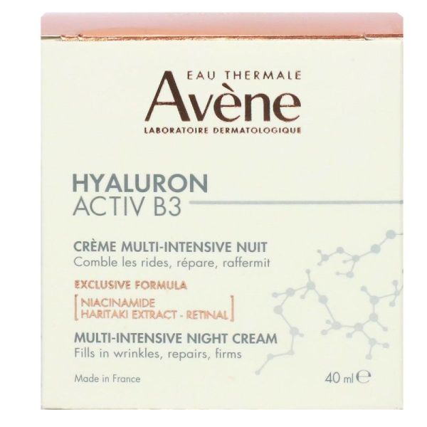 Avene Hyaluron Act Cr Multi-Int Nuit P/40Ml