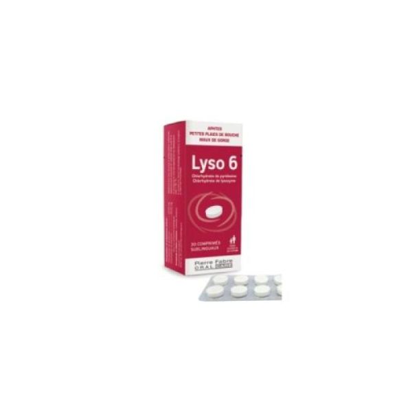 Lyso 6 Cpr Subl 3Plq/10