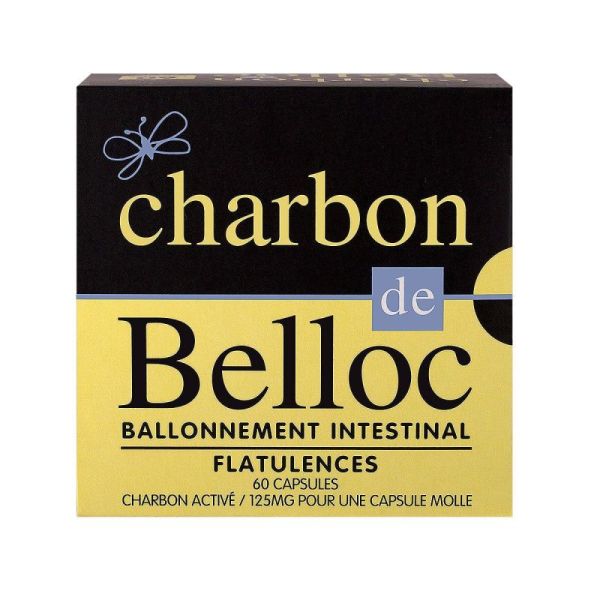 Charbon De Belloc 125Mg Caps Mol B/60