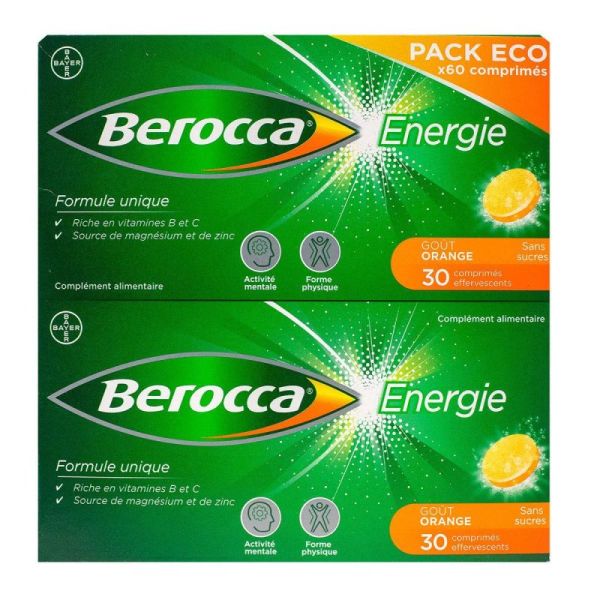 Berocca Energie Cpr Eff Orange B/60