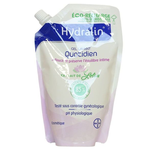 Hydralin Quotidien Gel Lav Us Int Eco-R/400Ml