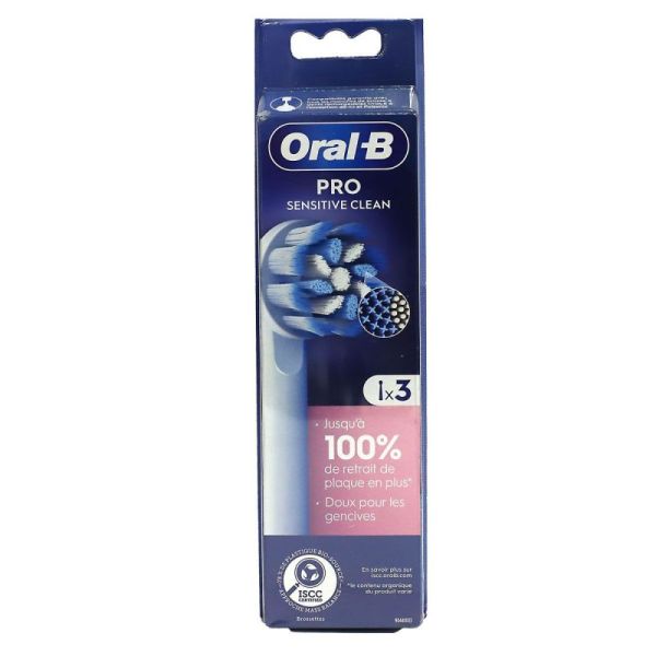 Oral B Pro Sens Cl Brossett Blister/3