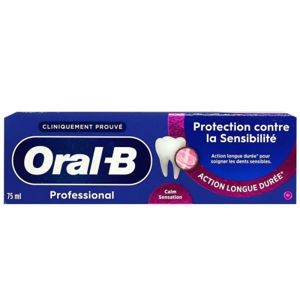 Oral B Prof Protection Sensibil Dentif T/75Ml