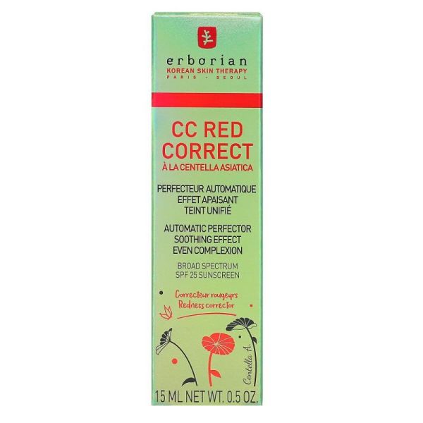 Erborian Cc Red Correct Cr Perf Teint T/15Ml
