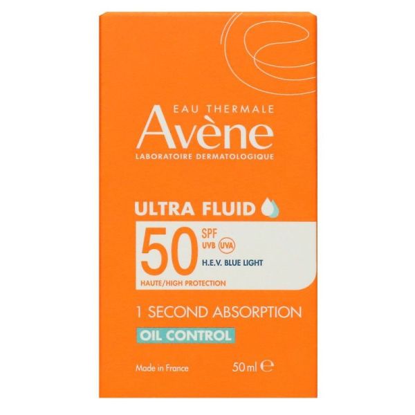 Avene Solaire Ultra-Fluid Oil Spf50+Emul 50Ml