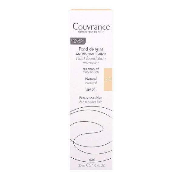 Avene Couvrance Fd Teint Corr Flde Natur 30Ml