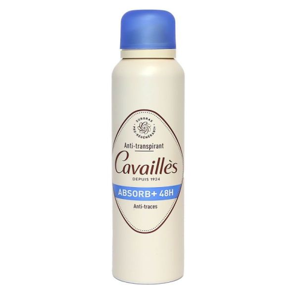 Cavailles Deo Absorb+ Déod 48H Trac Sp/150Ml