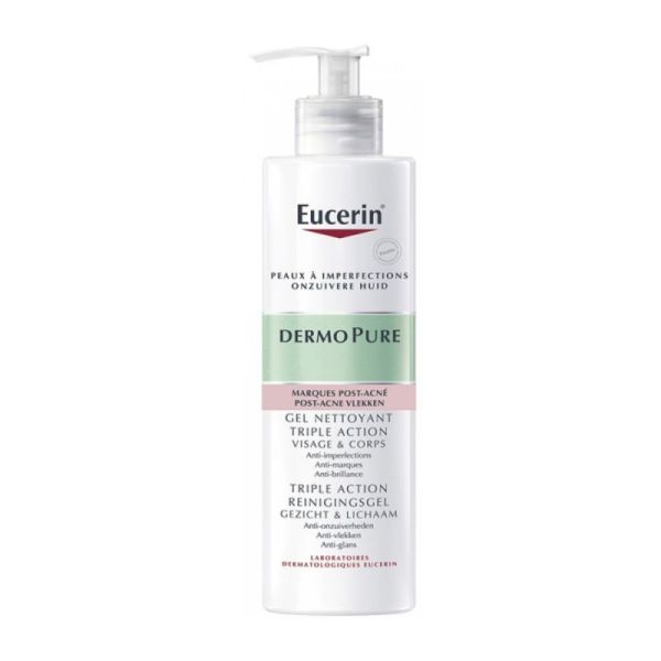 Eucerin Dermopure Gel Nettoy Triple Act 400Ml