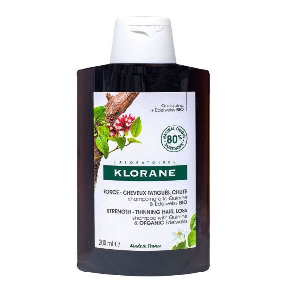 Klorane Capill Shamp Force Quin Edelw 200Ml