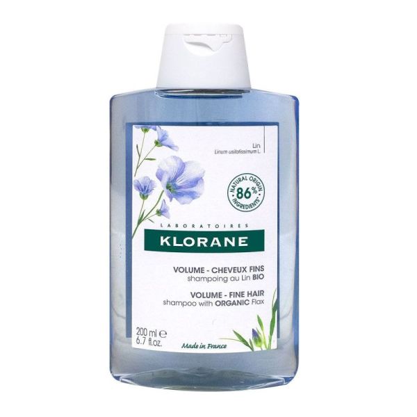 Klorane Capill Shamp Lin Bio Fl/200Ml