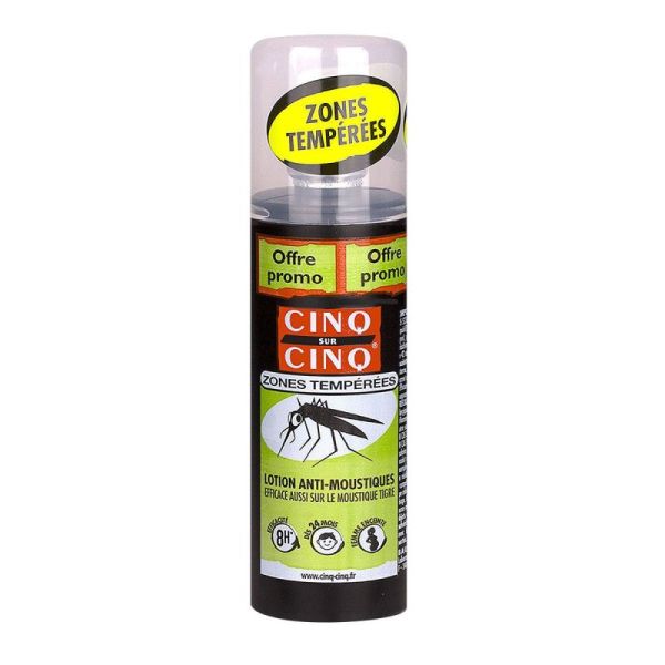 Cinq Sur Cinq Spray Zones Temperées Fl/100Ml