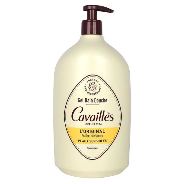 Cavailles Gel Bain Dche Original Fl Ppe/1L