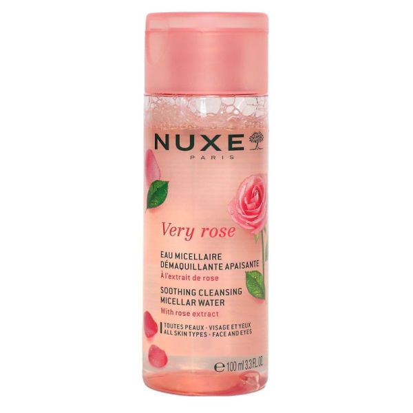 Nuxe Very Rose Eau Micellaire Apais Fl/100Ml