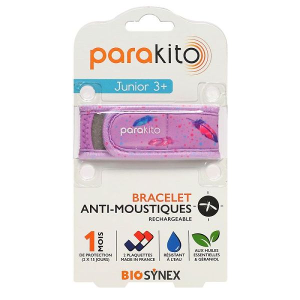 Parakito Jun 1 Bracelet Rech Moust Plumes 2