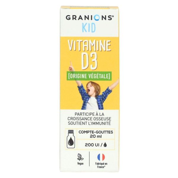 Granions Kid Vit D3 S Buv Fl C-Gtt/20Ml
